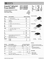 DataSheet IXFK44N50P pdf